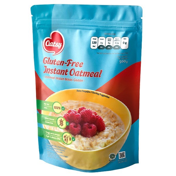 

Oatsy Gluten Free Instant Oatmeal 500 g