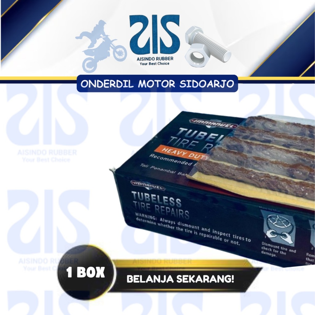 1 BOX KARET TAMBAL BAN TUBLES / KARET TAMBAL BAN TUBLES BERKUALITAS