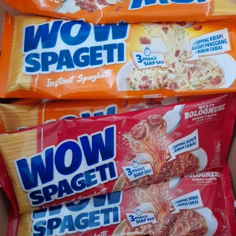 

Satuan Wow Spageti Mayora Pasta Instan