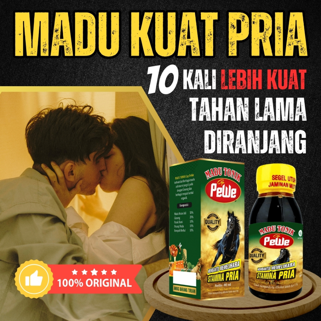 

Madu Tonik Pewe Asli Madukuat Stamina Pria Alami Rahasia Lelaki Perkasa Kuat Tahan Lama Di Ranjang