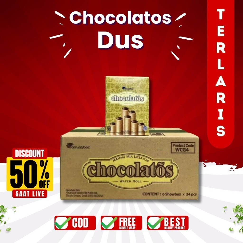 

GROSIR GERY CHOCOLATOS 1 KARTON ISI 12 PACK ISI 24 1X12X24 PROMO