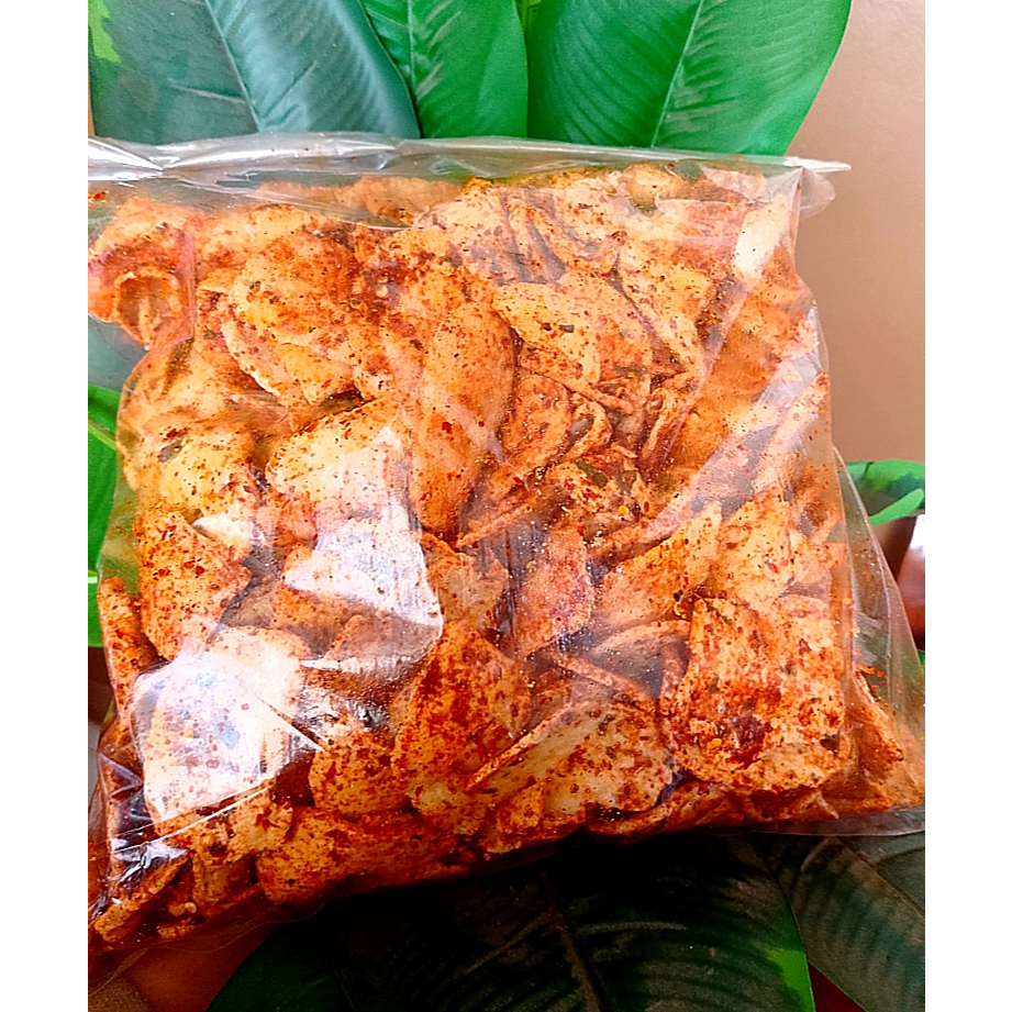 

basreng Bulat/koin extra pedas daun jeruk isi 500gram