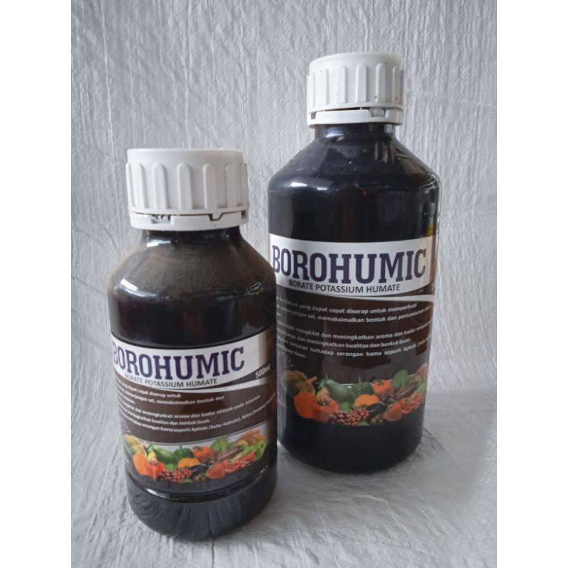 PUPUK CAIR BORATE POTASSIUM HUMATE''BOROHUMIK" 1 L