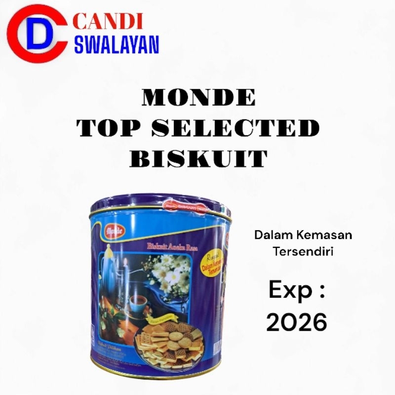 

MONDE Top Selected Biskuit Aneka Rasa 450gr