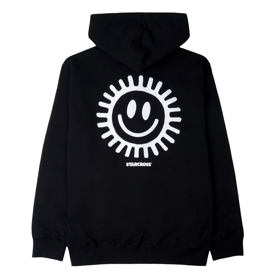 STARCROSS Zip Hoodie - JS ZH 101 - Black