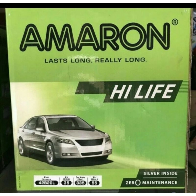 amaron hilife ns40zl mobil jazz mobilion brv
