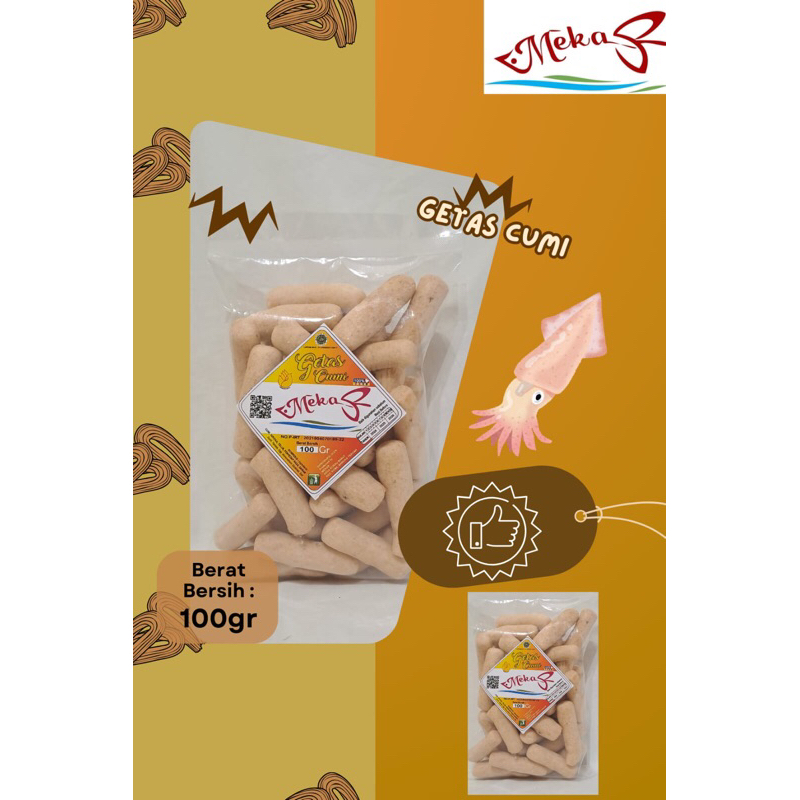 

Getas cumi (100gram)