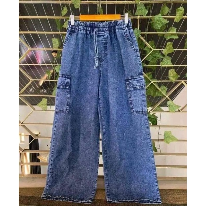 KULOT CARGO JEANS_CELANA KULOT CARGO