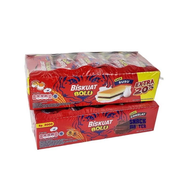 

Biskuat Bolu 16gr x 12 (1 pack)