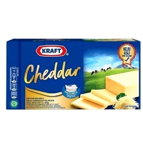 

KRAFT CHEDDAR CHEESE BOX 150 GR