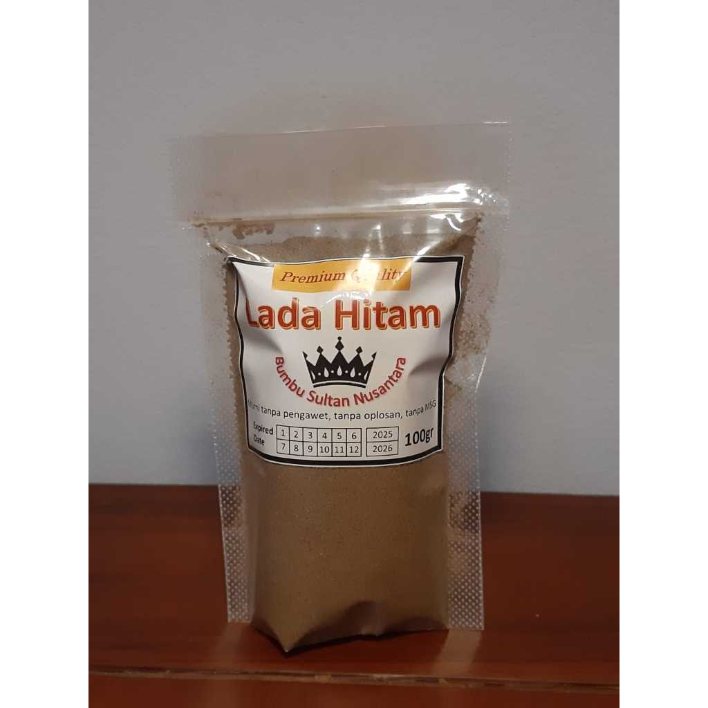 

Bumbu bubuk LADA HITAM merek BSN