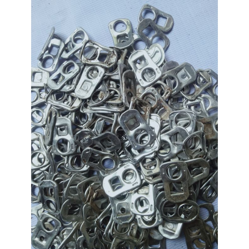 pembuka kaleng/cincin pembuka kaleng bekas susu kaleng 100pcs