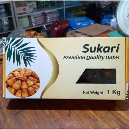 

Kurma Premium Madu Raja Sukkari Sukari Sukkary Dates 1 KG