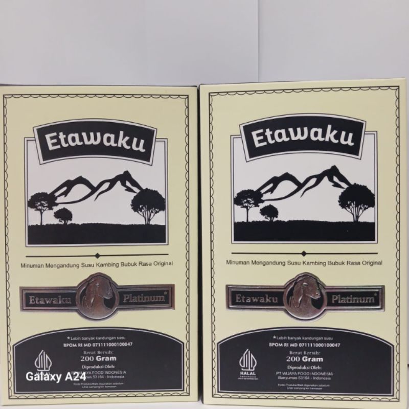 

Susu Etawaku Platinum 200 Gram