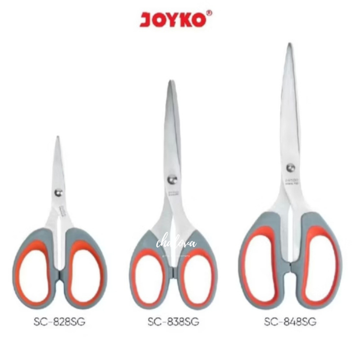 

[LUSIN] GUNTING JOYKO KECIL 828-SG / GUNTING JOYKO STAINLESS STEEL ORIGINAL ISI 12 PCS