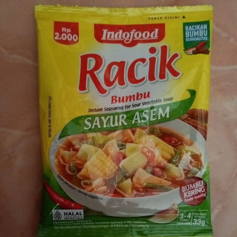 

RACIK BUMBU SAYUR ASEM 33g