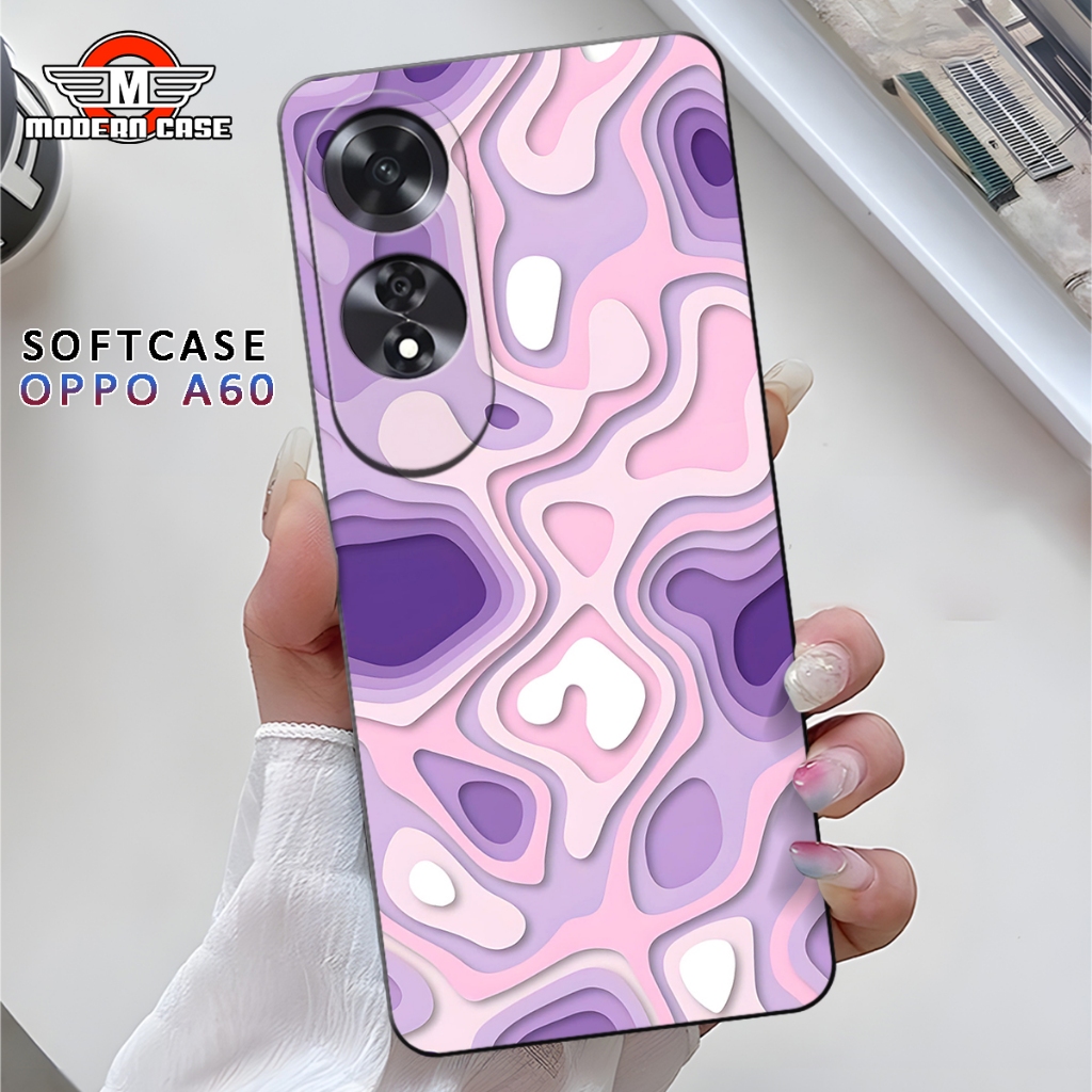 Softcase Silikon Untuk OPPO A60 New 2024 - Case Hp - Case Murah Berkualitas - Casing Hp Oppo - Softc