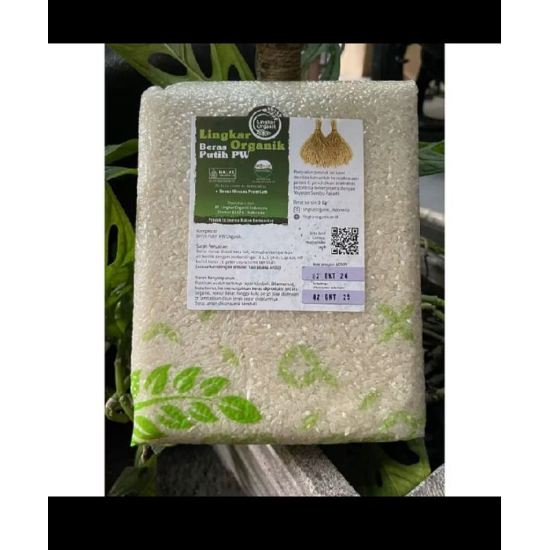 

beras lingkar organik putih 2kg (003419)