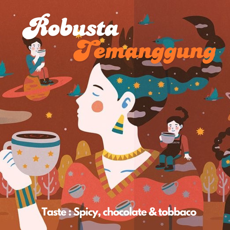 

ROBUSTA TEMANGGUNG PREMIUM 100Gr