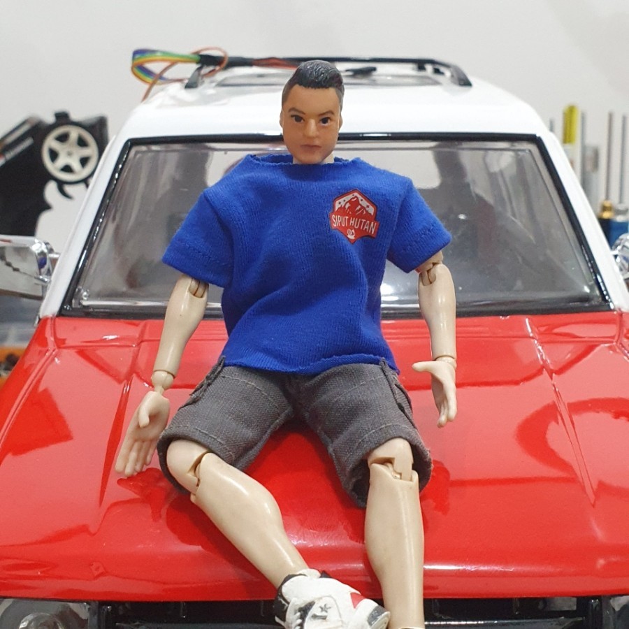 Baju untuk action figure 1/10 siput hutan (action figur not include)