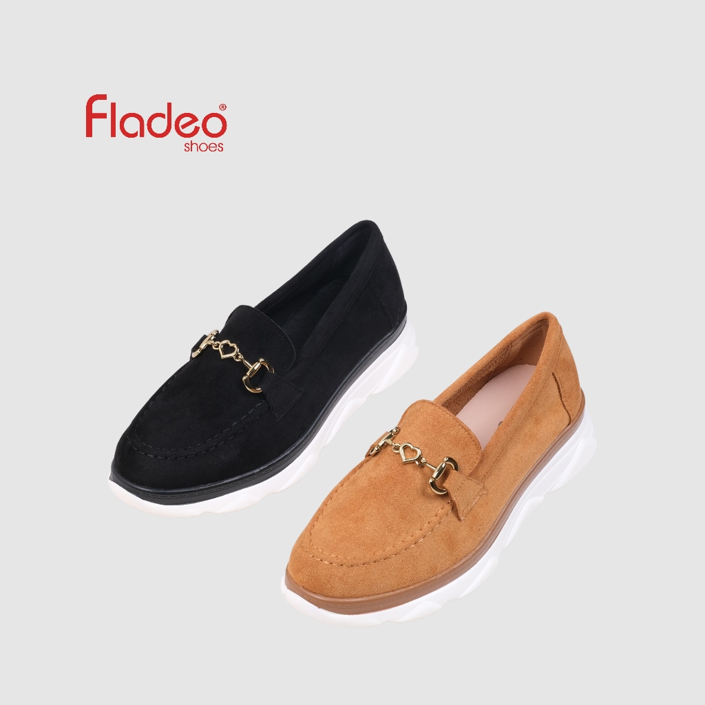 Fladeo L24/LSFM514-1BR/Sepatu Moccasin Wanita [ Moccasin Shoes ]