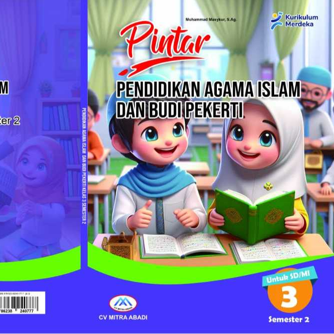 Pintar PAI dan Budi Pekerti Kelas 3 SD/MI Semester 2