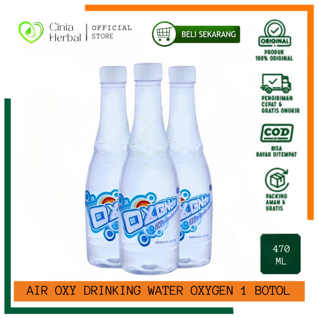 

AIR OXY | OXY DRINKING WATER | OXYGEN | SATUAN OW ACTIVATED WATER Per Botol