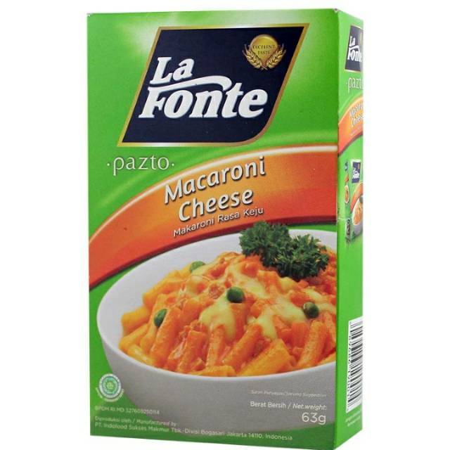 

Lafonte - Pronto Macaroni Cheese Pasta Instant