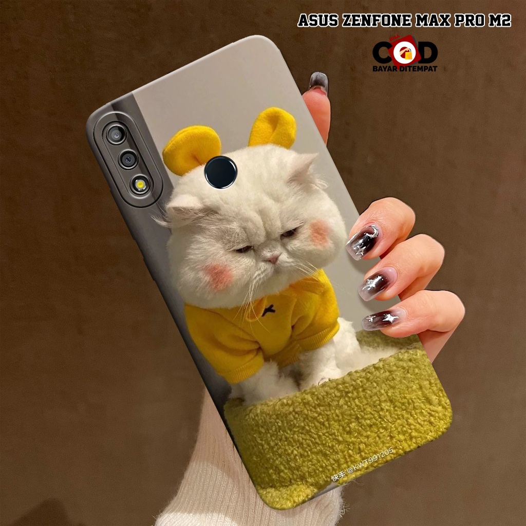 New Cats Case - Softcase Asus Zenfone Max Pro M2 Terbaru - Case Hp Asus Zenfone Max Pro M2 - Casing 
