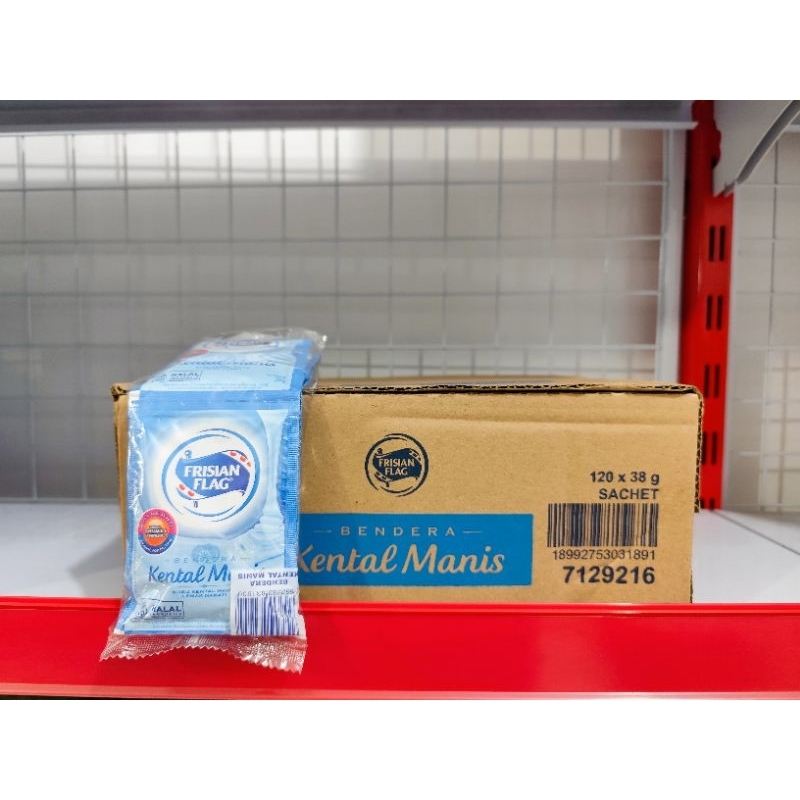 

Frisian Flag Kental Manis 1 Dus (1 Dus isi 120 Sachet)
