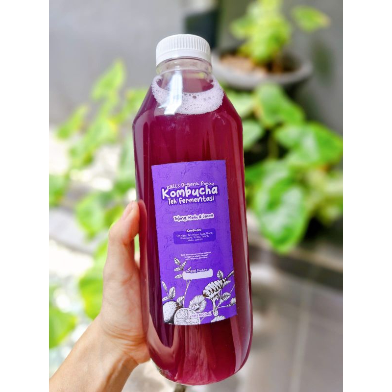 

Kiell - Kombucha Telang, Madu dan Lemon 1L