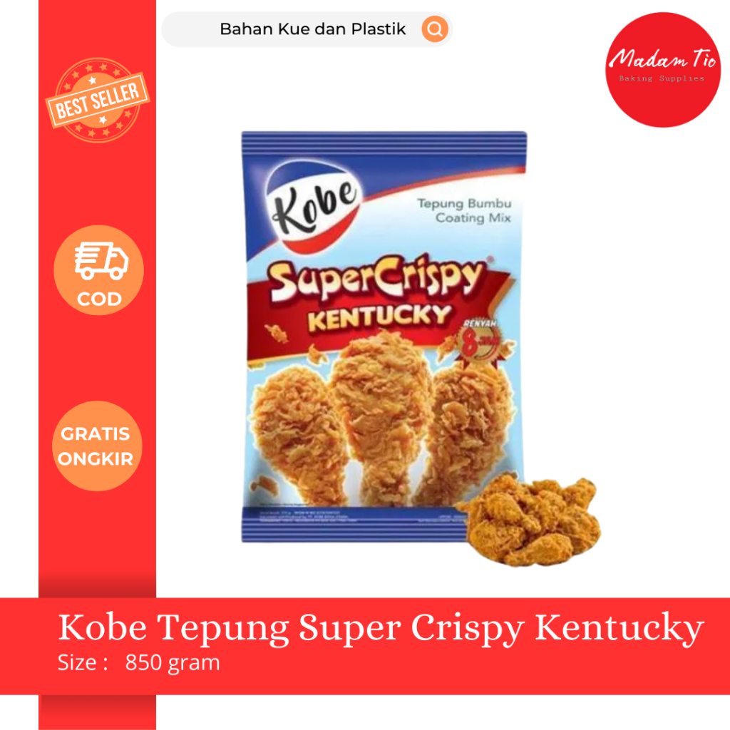 

Kobe Tepung Super Crispy Kentucky 850gr 1pcs