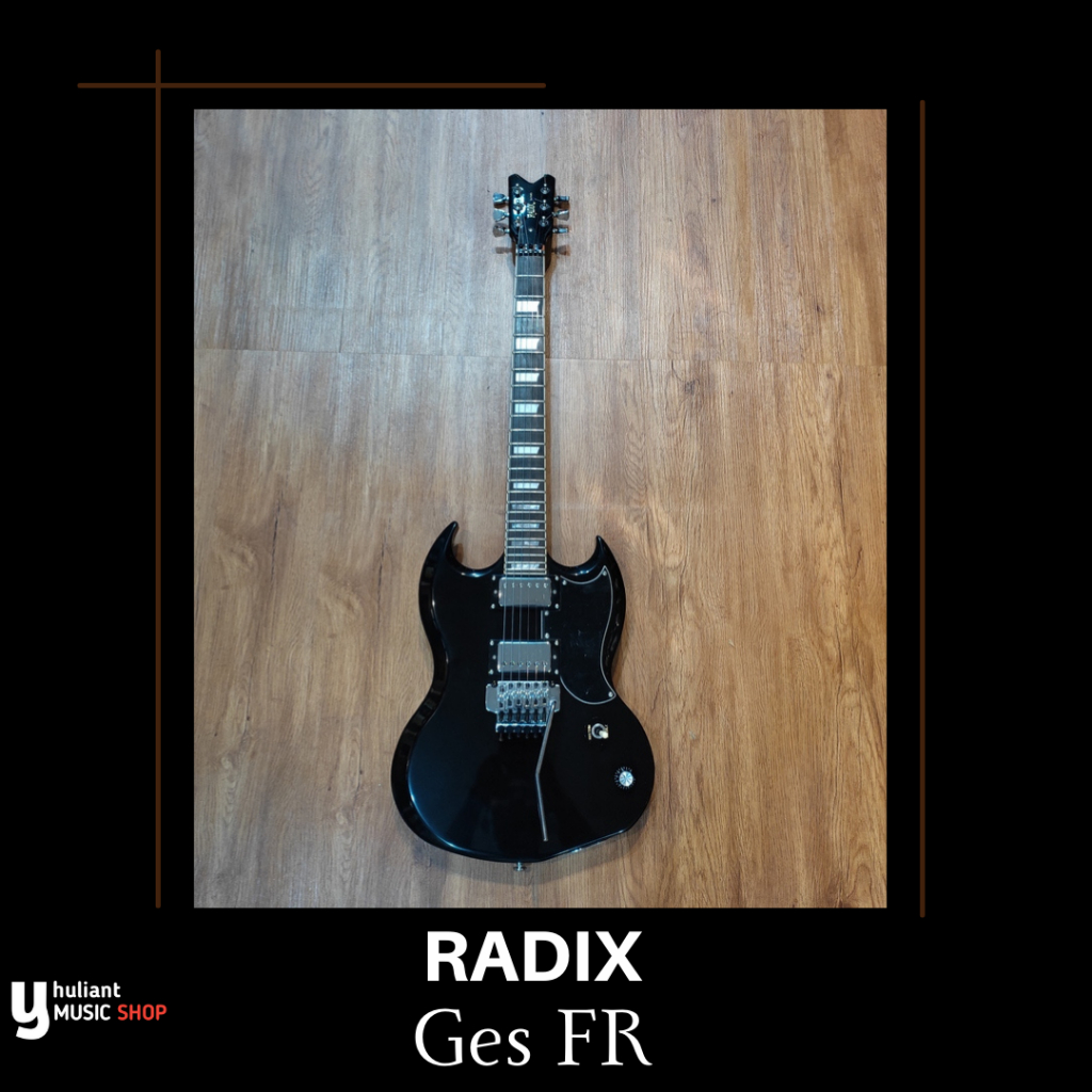 Radix Ges FR Eet Sjahranie Edane Signature Guitar Electric Original Second Good