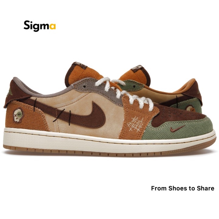 Sneakers Nike Air Jordan 1 Low OG Voodo Zion Williamson