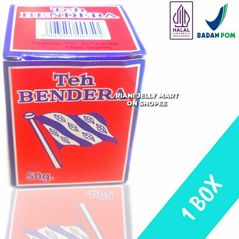 

Bendera Teh Bubuk Box 50g