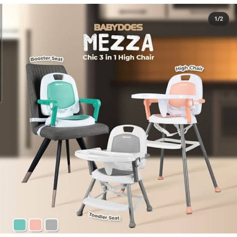 Babydoes baby High Chair 614 Mezza
