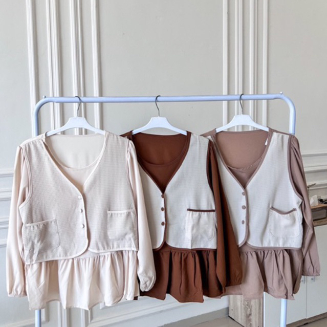 BLOUSE ROMPI 50 || ATASAN WANITA ROMPI TERBARU KEKINIAN || BLOUSE / BLUS ROMPI TERBARU WANITA || OOT