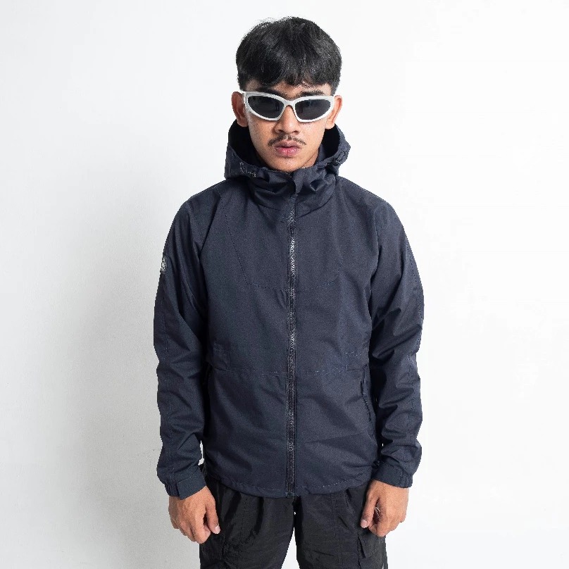 Troublemaker  - Stalingard Navy - Jaket Outdoor Waterproof - Outwear Jacket - Casual Outfit