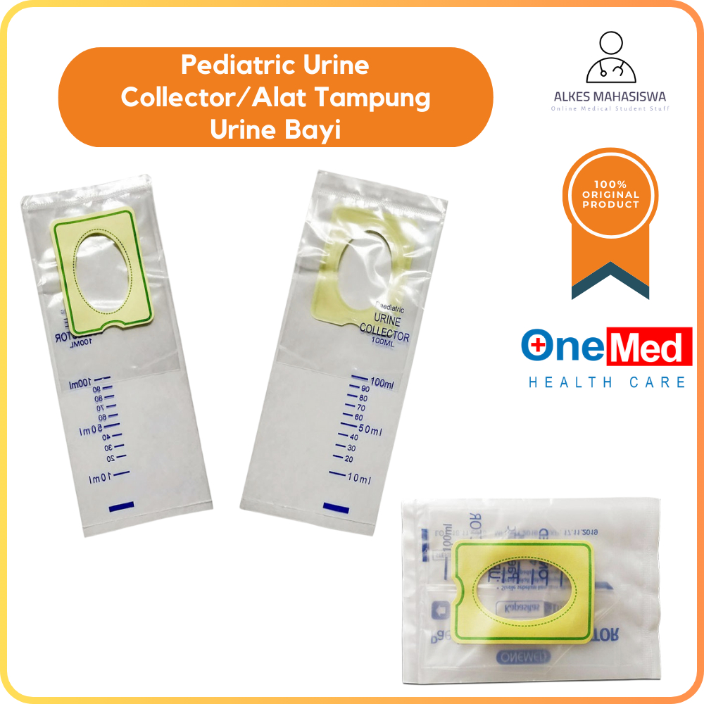 Alat Tampung urine Bayi / Pediatric Urine Collector Onemed