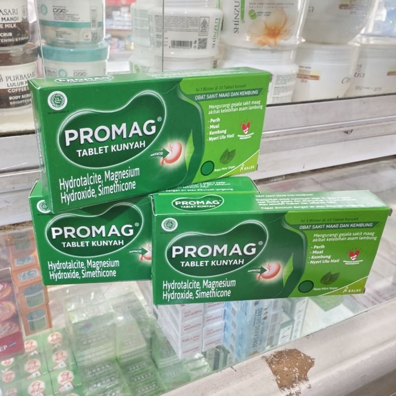 Promag Tablet (1 pack isi 4 kotak)