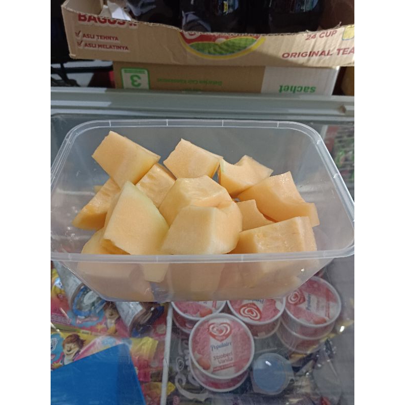 

Buah Melon Red Sweet Potong 500 Gram