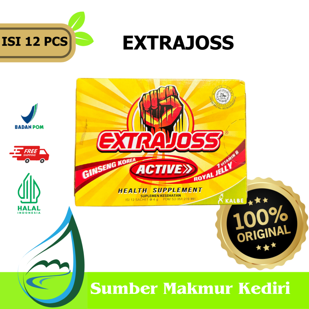 

KALBE ExtraJoss Extra Joss Active [12s x 4gr]