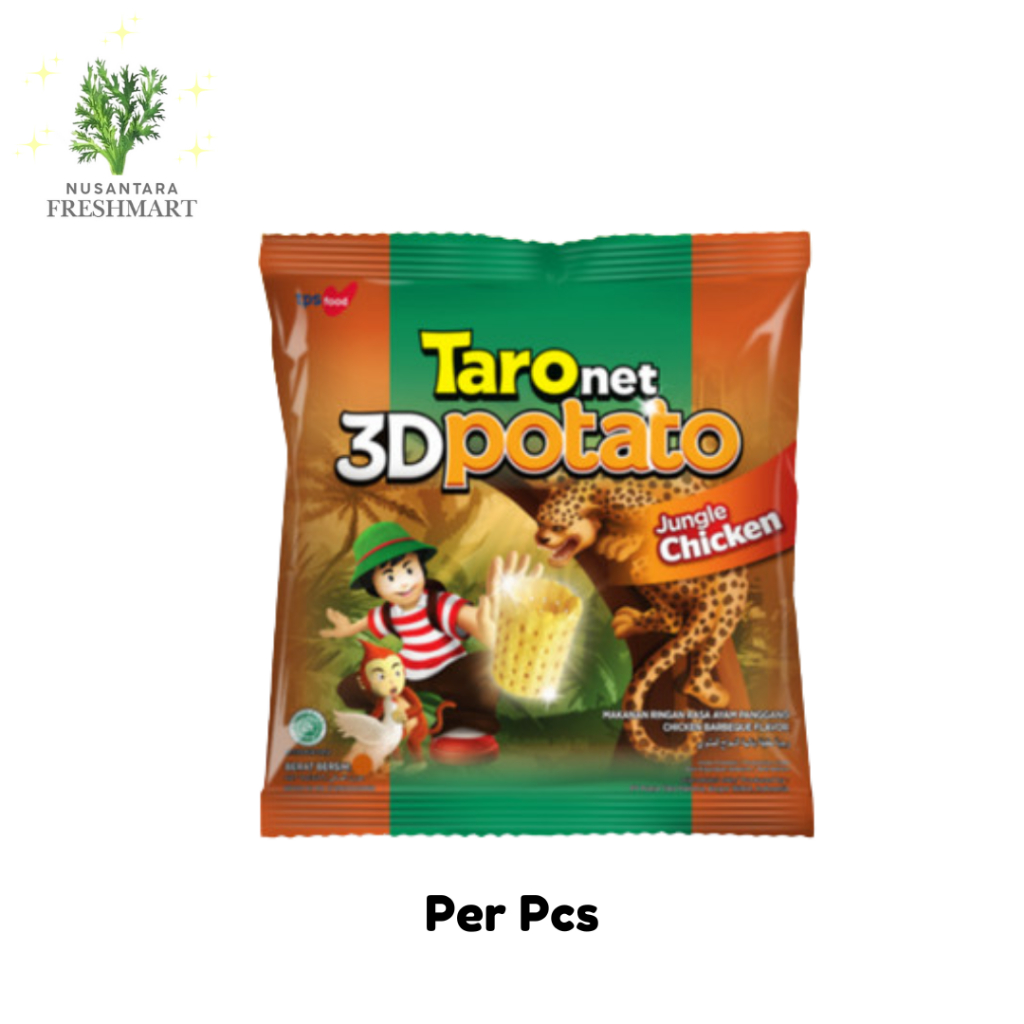 

[Nusantara Freshmart] Taro Net Snack 17 gr Per Pcs