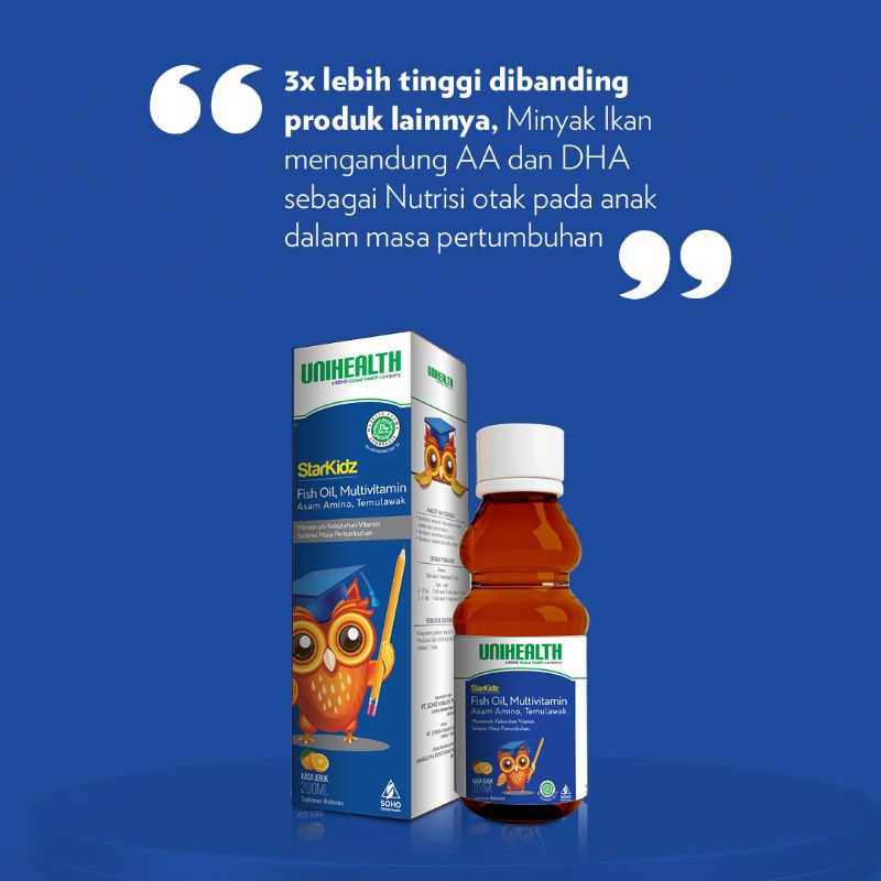 StarKidz Fish Oil Vitamin Anak
