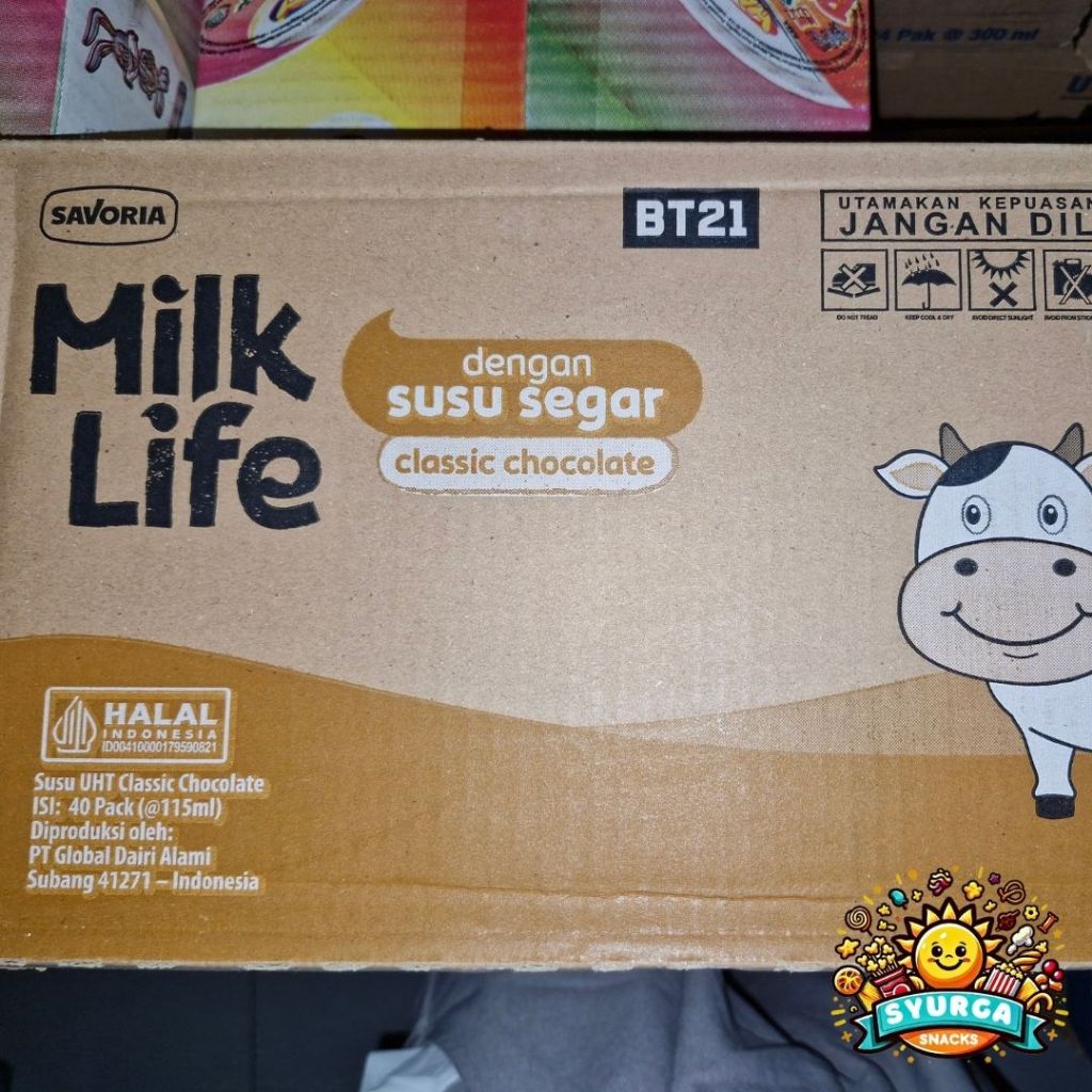 

MILK LIFE SUSU UHT DUS ISI 40x115ml