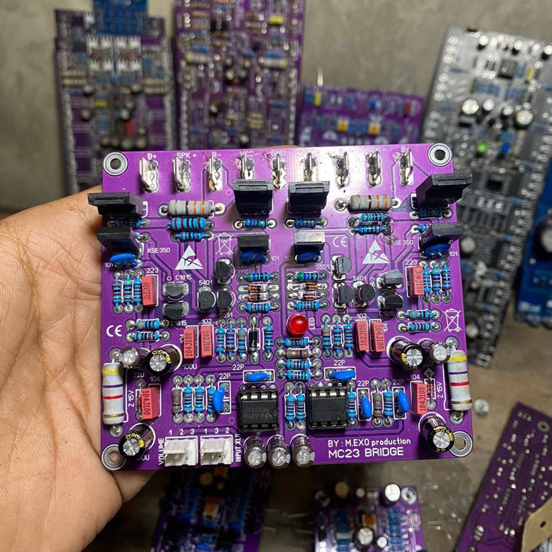 Kit Driver Power MC23 Bridge BTL Balap by.(M.EXO AUDIO)