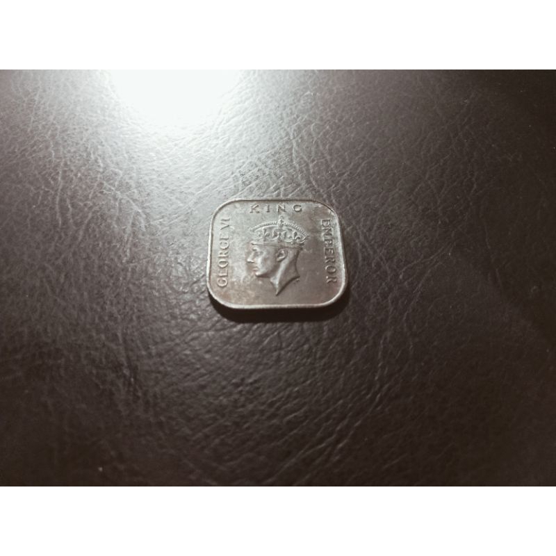 1 cent malaya 1739 vf to xf original