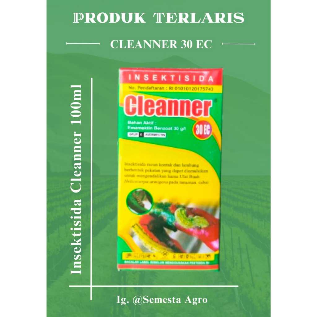 INSEKTISIDA CLEANNER 30EC 100ml PEMBASMI ULAT PADA BUAH