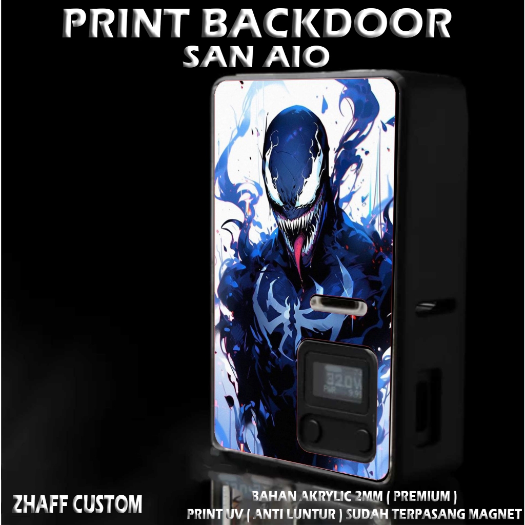 

ACCESORIES Backdoor akrilik SANAI0 + print UV ZhaffCustom