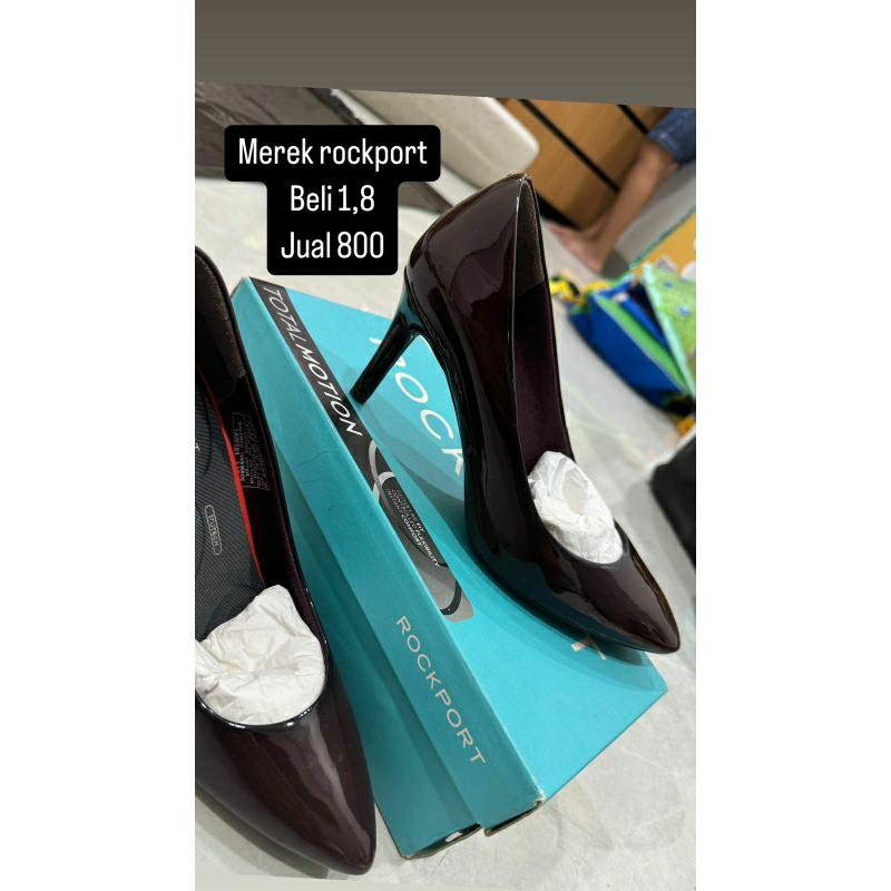 sepatu heels rockport original